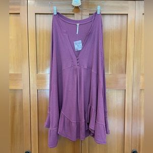 free people olivia henley tunic dress/top size small